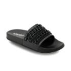 Olivia Miller Margate Women's Slide Sandals, Size: Medium (9), Black