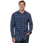 Big & Tall Sonoma Goods For Life&trade; Supersoft Stretch Flannel Shirt, Men's, Size: 3xb, Med Blue