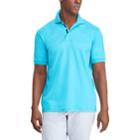 Men's Chaps Classic-fit Performance Polo, Size: Medium, Turquoise/blue (turq/aqua)