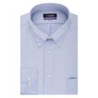 Big & Tall Chaps Regular-fit Non-iron Stretch Button-down Collar Dress Shirt, Men's, Size: 20 36/7b, Blue Other