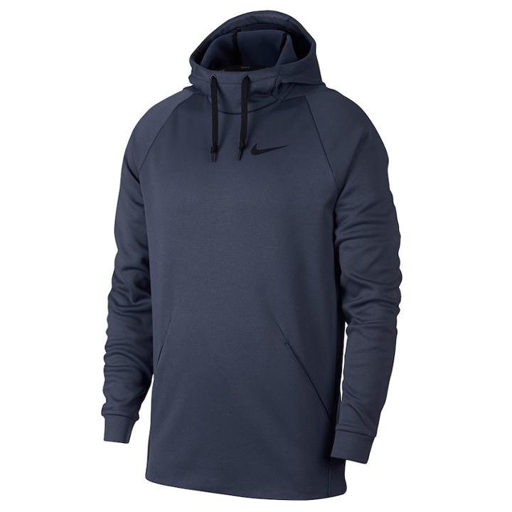 Men's Nike Therma Pull-over Hoodie, Size: Xxl, Blue