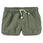 Girls 4-12 Oshkosh B'gosh&reg; Dolphin Shorts, Size: 6-6x, Green