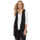 Women's Olivia Sky Flyaway Vest, Size: Large, Black