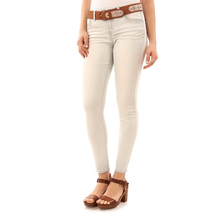 Juniors' Wallflower Legendary Skinny Jeans, Teens, Size: 13, Turquoise/blue (turq/aqua)