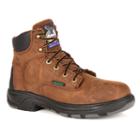 Georgia Boot Fixpoint Men's 6-in. Waterproof Work Boots, Size: 13 Wide, Brown