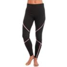Women's Spalding Supersonic High-waisted Yoga Leggings, Size: Large, Pink