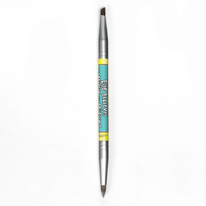 Thebalm Eye Believe Double-ended Eyebrow, Eyeliner Brush, Multicolor