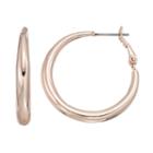 Apt. 9&reg; Polished Hoop Earrings, Girl's, Multicolor