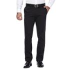 Men's Haggar Slim-fit Stretch City Chino Flex-waist Pants, Size: 29x30, Black