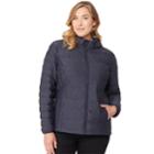 Plus Size Heat Keep Lightweight Packable Down Jacket, Women's, Size: 2xl, Blue (navy)