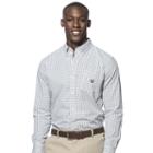 Big & Tall Chaps Classic-fit Patterned Button-down Shirt, Men's, Size: L Tall, White