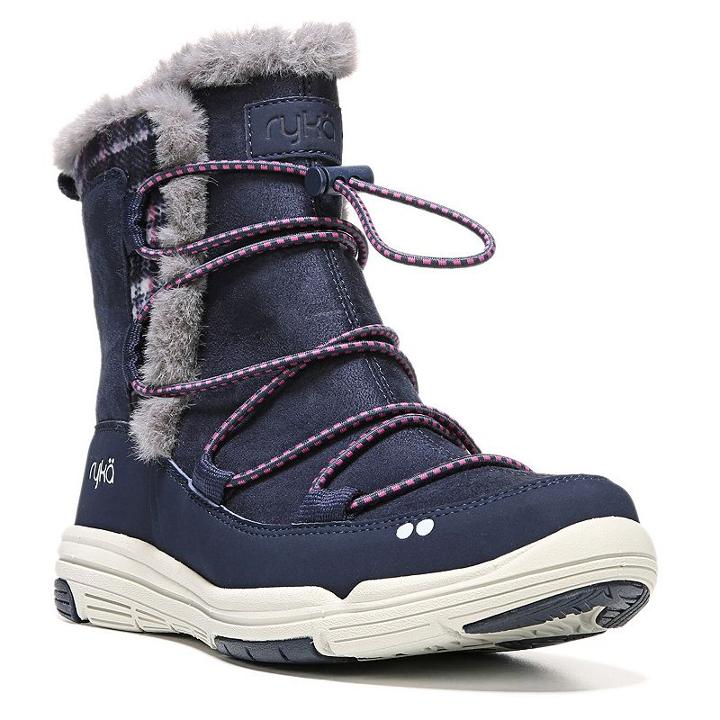 Ryka Aubonne Women's Water-resistant Winter Boots, Size: Medium (10), Blue
