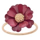Lc Lauren Conrad Red Flower Ring, Women's, Size: 7.50