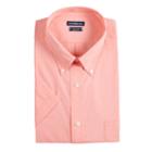 Men's Croft & Barrow&reg; Button-down Collar Dress Shirt, Size: S 14.5 -15, Med Pink