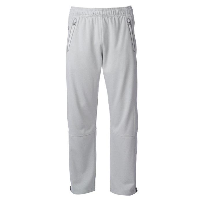 Men's Free Country Brushed Fleece Jogger Pants, Size: Small, Light Grey