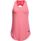 Girls 7-16 Under Armour Finale Solid Tank Top, Size: Small, 976 Penta Pink