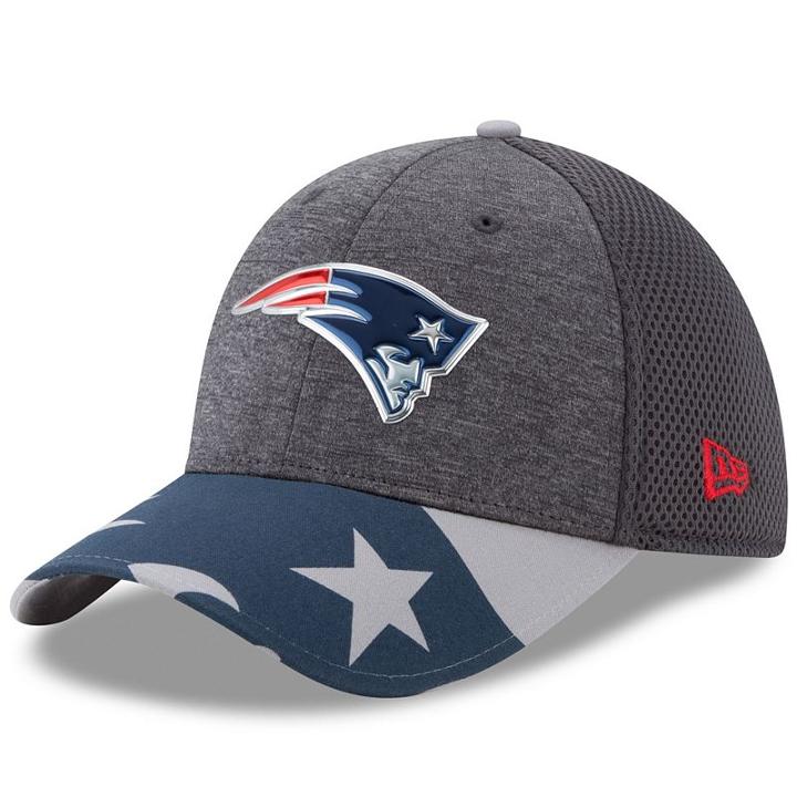 Adult New Era New England Patriots 39thirty Nfl Draft Spotlight Flex-fit Cap, Size: S/m, Ovrfl Oth