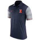 Men's Nike Illinois Fighting Illini Early Season Polo, Size: Small, Blue (navy)