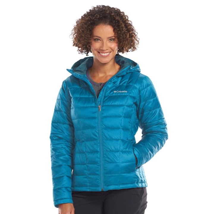 Women's Columbia Pacific Post Thermal Coil&reg; Quilted Puffer Jacket, Size: Large, Green Oth