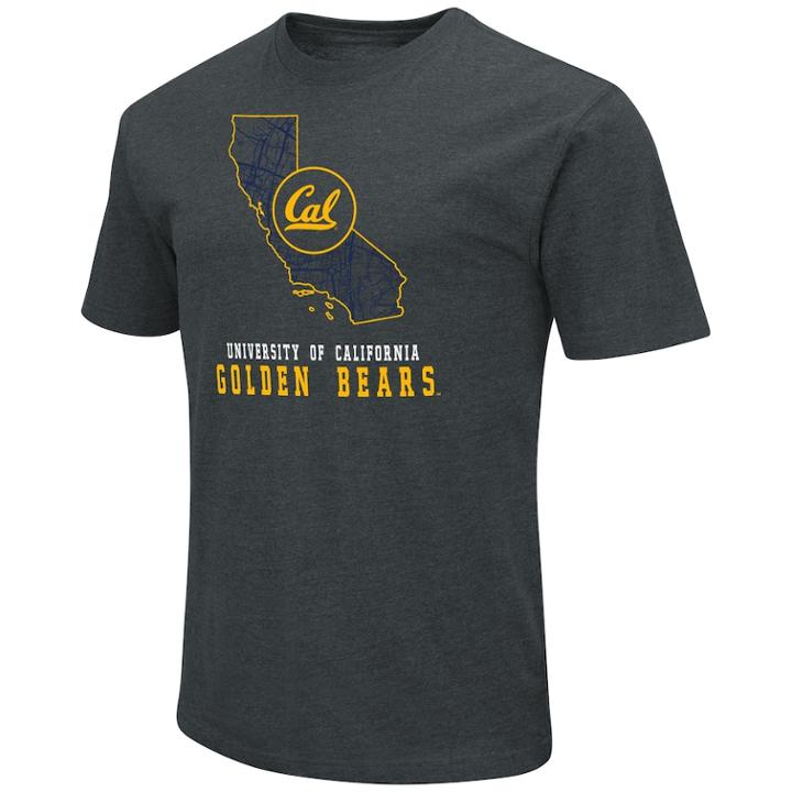 Men's Cal Golden Bears State Tee, Size: Medium, Med Blue