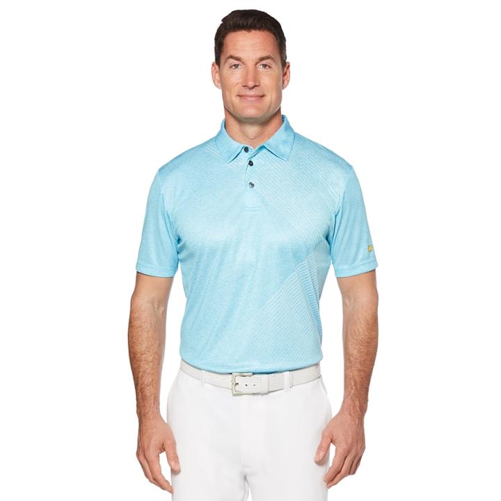 Men's Jack Nicklaus Regular-fit Staydri Performance Golf Polo, Size: Medium, Light Blue