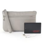 Apt. 9&reg; Rfid-blocking Phone Charging Wristlet, Women's, Grey