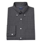 Men's Croft & Barrow&reg; Classic-fit Easy Care Button-down Collar Dress Shirt, Size: 16.5-32/33, Black