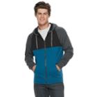 Men's Urban Pipeline&reg; Full-zip Colorblock Hoodie, Size: Xl, Dark Blue