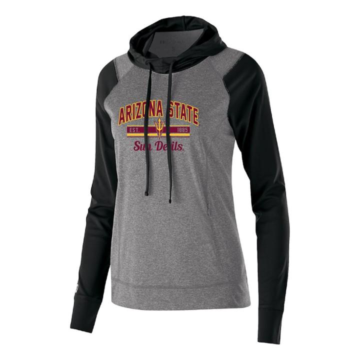 Women's Arizona State Sun Devils Echo Hoodie, Size: Large, Black