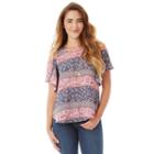 Juniors' Iz Byer California Flutter Cold Shoulder Top, Girl's, Size: Medium, Ovrfl Oth