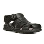 Dr. Scholl's Gaston Men's Leather Fisherman Sandals, Size: Medium (13), Black