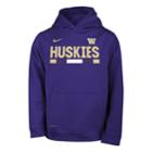 Boys 8-20 Nike Washington Huskies Therma-fit Hoodie, Size: M 10-12, Purple