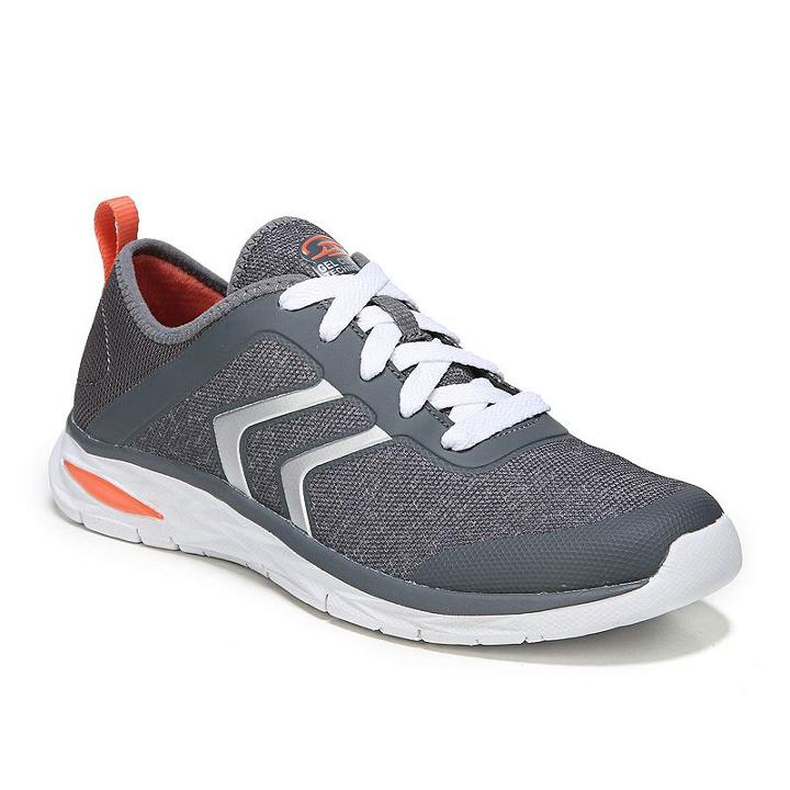 Dr. Scholl's Just In Time Women's Sneakers, Size: Medium (6), Dark Grey