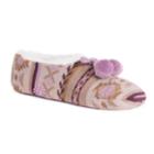 Women's Muk Luks Knit Ballet Slippers, Size: S-m, Purple
