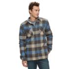 Men's Vans Make Mind Sherpa-lined Shirt Jacket, Size: Medium, Dark Green