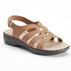 Croft & Barrow&reg; Peggi Women's Sandals, Size: 10, Brown