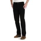 Men's Lee Premium Select Classic Active Comfort Straight Leg Jeans, Size: 38x32, Black