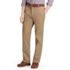 Men's Izod American Chino Classic-fit Wrinkle-free Flat-front Pants, Size: 42x30, Med Beige