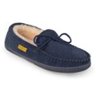 Brumby Men's Moccasin Slippers, Size: Medium (8), Blue (navy)