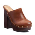 Candie's&reg; Women's Platform Clogs, Size: 5.5, Red/coppr (rust/coppr)
