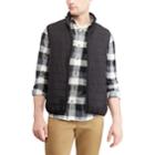 Men's Chaps Regular-fit Packable Quilted Vest, Size: Large, Black
