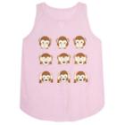 Girls 7-16 Harper & Elliott Keyhole Graphic Tank Top, Girl's, Size: Medium, Light Pink