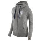 Women's Nike West Virginia Mountaineers Vintage Full-zip Hoodie, Size: Small, Grey