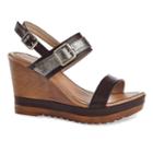 Henry Ferrera Reserve Women's Wedge Sandals, Size: 9, Dark Brown