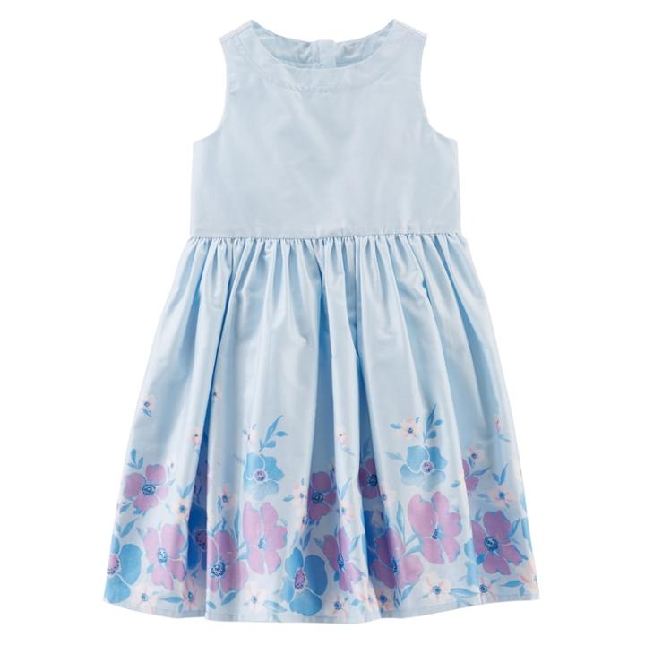 Girls 4-12 Oshkosh B'gosh&reg; Empire Waist Dress, Size: 4-5, Floral