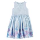 Girls 4-12 Oshkosh B'gosh&reg; Empire Waist Dress, Size: 4-5, Floral