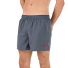 Men's Speedo Solid Surf Runner Volley Shorts, Size: Medium, Grey