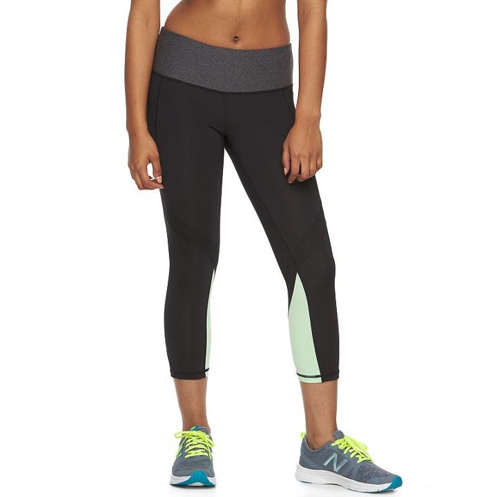 Women's Tek Gear® Wrap Workout Capris, Size: Xl, Oxford