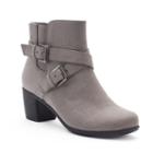 Croft & Barrow&reg; Bertha Women's Ortholite Ankle Boots, Size: 7.5, Med Grey