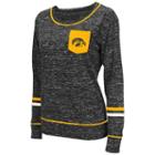 Women's Campus Heritage Iowa Hawkeyes Homies Tee, Size: Large, Black